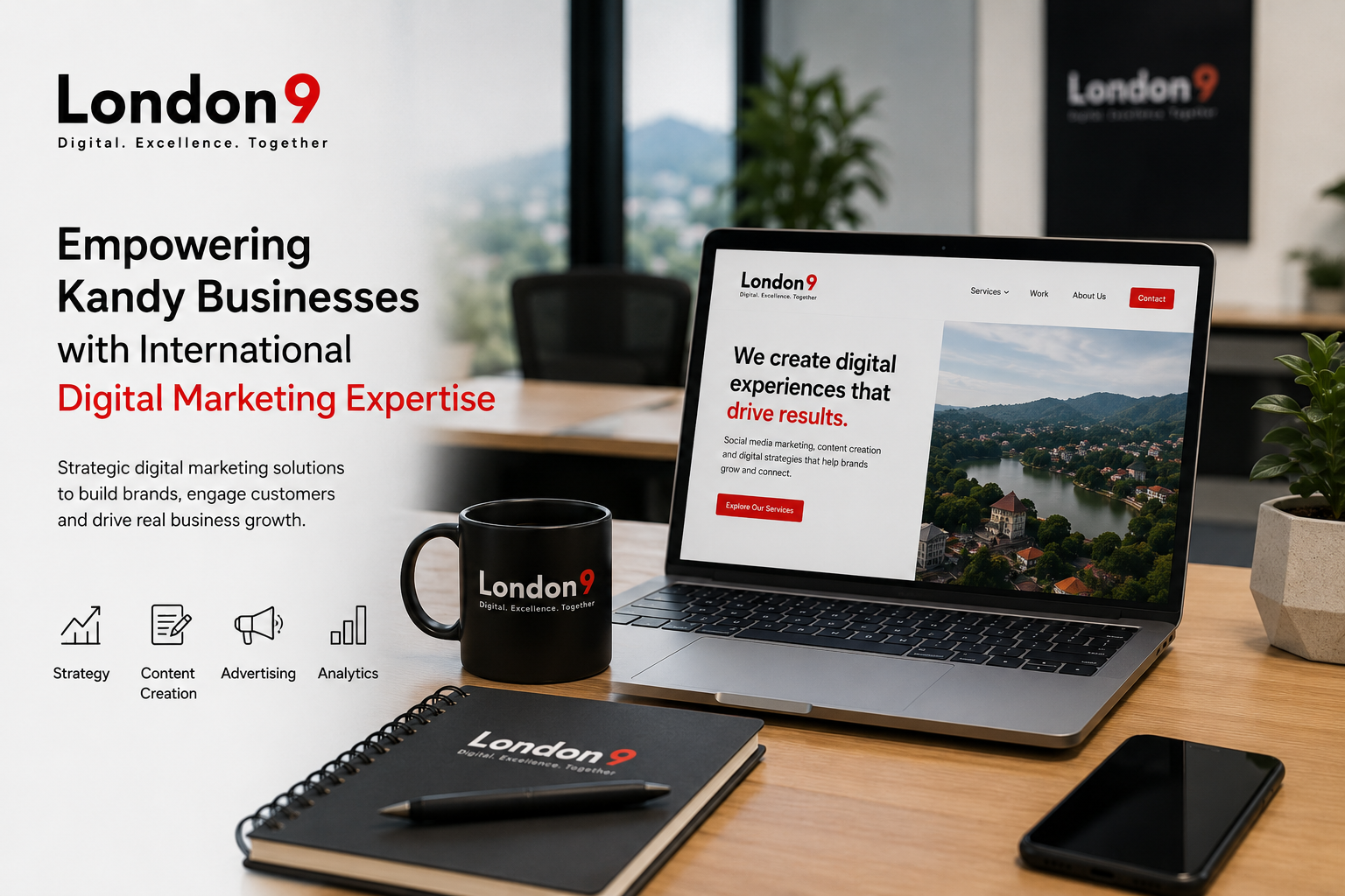 London9 Empowering Kandy Businesses with International Digital Marketing Expertise