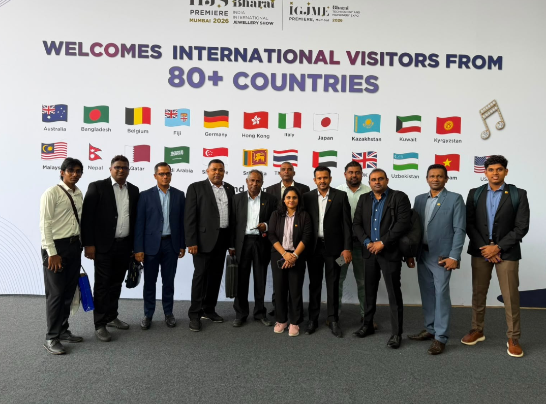 Sri Lankan Business Delegation to India Strengthens Trade Relations and Expands Gem and Jewellery Opportunities