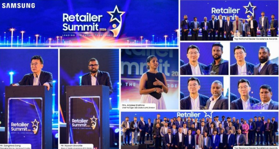 Samsung Sri Lanka Recognises Retail Excellence at Retailer Summit 2026