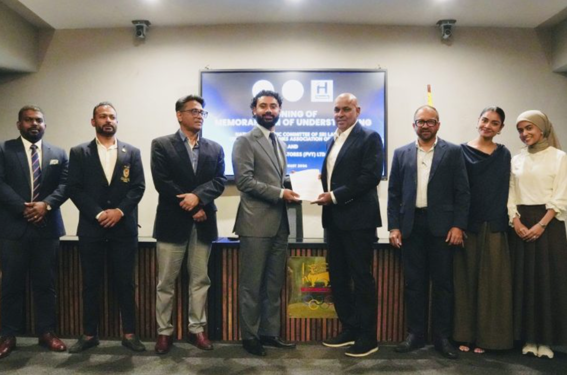 Hameedia Named Official Clothing Partner for Team Sri Lanka at Upcoming International Sporting Events